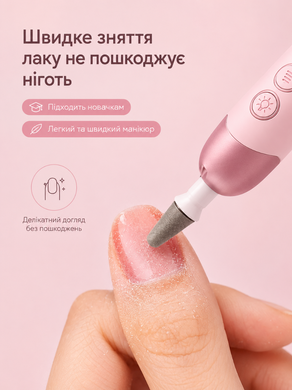 Фрейзер набор для маникюра и педикюра аккумуляторная электрическая пилка для ногтей фрейзерная шлифовальная ручка для кутикулы ороговевшей кожи мозолей полировка ногтевой пластины профессиональный набор Swan Beauty