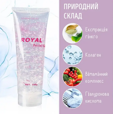 Набір мікрострумовий масажер для обличчя EMS ліфтинг масажери Swan RF30 MS + гель провідник для мікрострумів 300 мл