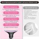 Мікротоковий масажер Swan Beauty Lifting Pro MJ-32 мікротоки для обличчя шеї та другого підбородка зі світловою LED терапією лімфодренаж від отеків і морщин домашній ухід для красивої шкіри білий