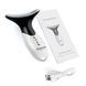 Мікротоковий масажер Swan Beauty Lifting Pro MJ-32 мікротоки для обличчя шеї та другого підбородка зі світловою LED терапією лімфодренаж від отеків і морщин домашній ухід для красивої шкіри білий