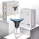 Мікротоковий масажер Swan Beauty Lifting Pro MJ-32 мікротоки для обличчя шеї та другого підбородка зі світловою LED терапією лімфодренаж від отеків і морщин домашній ухід для красивої шкіри білий