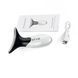 Мікротоковий масажер Swan Beauty Lifting Pro MJ-32 мікротоки для обличчя шеї та другого підбородка зі світловою LED терапією лімфодренаж від отеків і морщин домашній ухід для красивої шкіри білий