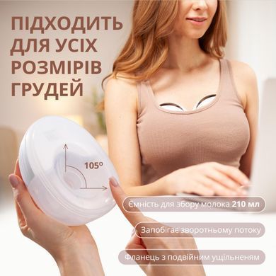 Молоковідсмоктувач подвійний Smart Lacto X2 Hands Free