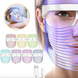 Світлодіодна LED маска для догляду та омолодження шкіри для лед терапії Facial Mask MSY-B106 7 кольорів