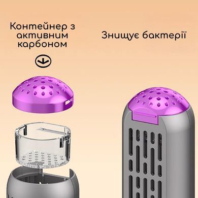 Сушарка для взуття електрична Swan Home HXQ01 потужна портативна ультрафіолетова 3 режима безпечна взуттєва електрокросушарка від мережі антибактеріальна з таймером сушарки для чобіт черевиків кросівок швидка сушка взуття сіра