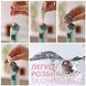 Аспіратор для носа Swan Baby NoseCare PS-06 соплевідсмоктувач електричний назальний для новонароджених дітей 2 насадки біло-зелений