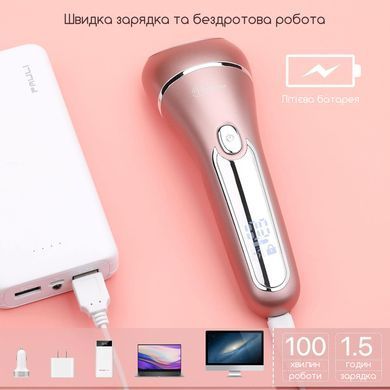 Електробритва жіноча Swan Beauty 3в1 епілятор депілятор акумуляторний для тіла бікіні ніг триммер для обличчя бездротовий водонепроникний безболісне видалення волосся гладка шкіра без подразнення