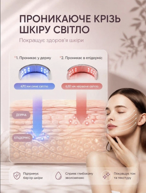 Микротоковый массажер для подбородка Slim Face MC-80 для подтяжки второго подбородка  5 режимов и 8 уровней интенсивности белый