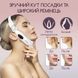 Мікрострумовий масажер для підборіддя Slim Face MC-80 для підтяжки другого підборіддя 5 режимів і 8 рівнів інтенсивності білий