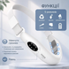 Микротоковый массажер для подбородка Slim Face MC-80 для подтяжки второго подбородка  5 режимов и 8 уровней интенсивности белый