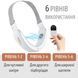 Мікрострумовий масажер для підборіддя Swan DS-FM0005 для підтяжки другого підборіддя 6 режимів 6 рівнів інтенсивності з пультом керування білий
